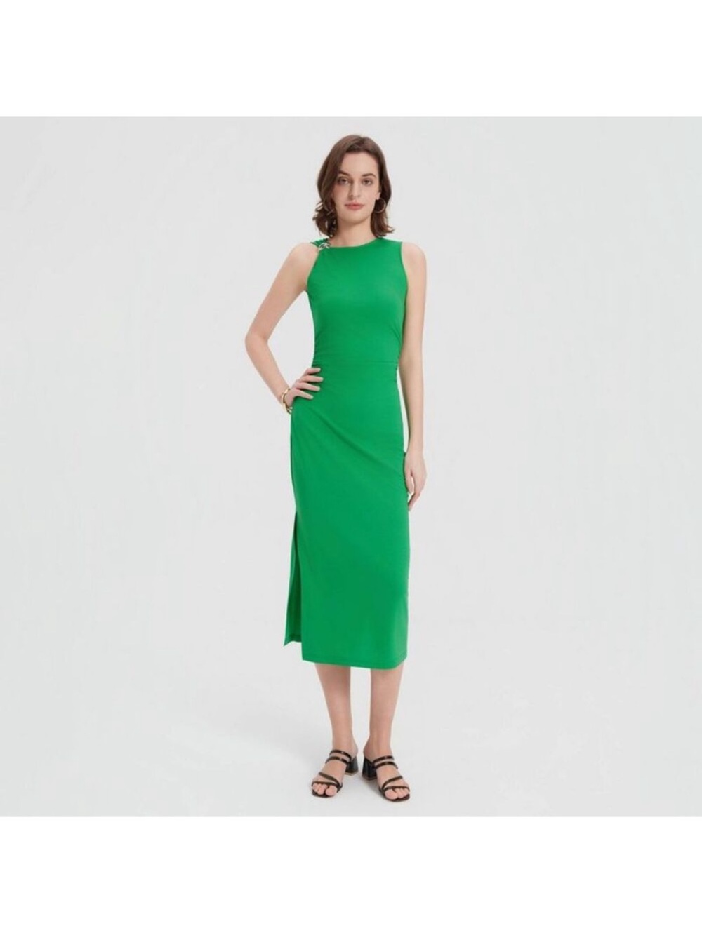 A New Day - Women's Knit Maxi Dress - A New Day Green S Green